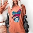 Baseball Drip Ice Cream Sprinkles Youth Boys Baseball Glove Women's Comfort Colors T-Shirt Yam