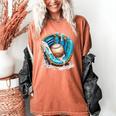 Baseball Drip Ice Cream Sprinkless Glove Boy Kid Women's Comfort Colors T-Shirt Yam Baseball Drip Ice Cream Sprinkless Glove Boy Kid Women's Comfort Colors T-Shirt Yam