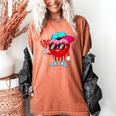 Baseball Drip Ice Cream Valentines Day Baseball Sport Boys Women's Comfort Colors T-Shirt Yam