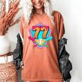 Baseball Drip Jersey Number 77 For Players & 77th Birthday Women's Comfort Colors T-Shirt Yam Baseball Drip Jersey Number 77 For Players & 77th Birthday Women's Comfort Colors T-Shirt Yam
