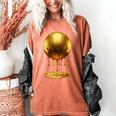 Baseball Dripping Drip Gold Sport Player Coach Baller Women's Comfort Colors T-Shirt Yam Baseball Dripping Drip Gold Sport Player Coach Baller Women's Comfort Colors T-Shirt Yam