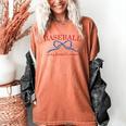 Baseball Is My Favorite Season Shirt Baseball Season Vibes Women's Comfort Colors T-Shirt Yam