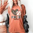 Baseball Game Day Vibes Baseball Mom Mama Leopard Cute Women's Comfort Colors T-Shirt Yam Baseball Game Day Vibes Baseball Mom Mama Leopard Cute Women's Comfort Colors T-Shirt Yam