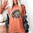 Baseball Glove Ice Cream Mardi Gras Dripping Boys Youth Kids Women's Comfort Colors T-Shirt Yam Baseball Glove Ice Cream Mardi Gras Dripping Boys Youth Kids Women's Comfort Colors T-Shirt Yam