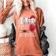 Baseball Happy 100 Days Of School Boy Girl Kid Teacher Women's Comfort Colors T-Shirt Yam