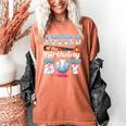 Baseball Ice Cream Drip Abuelo Of The Birthday Boy Women's Comfort Colors T-Shirt Yam