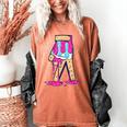 Baseball Ice Cream Drip Boys Glove Sprinkles Baseball Lover Women's Comfort Colors T-Shirt Yam