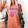Baseball Ice Cream Drip Number 67 Player Or 67th Birthday Women's Comfort Colors T-Shirt Yam