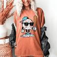 Baseball Ice Cream Drip Sports Boys Kids Youth Men Women's Comfort Colors T-Shirt Yam