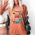 Baseball Ice Cream Drip Vehicles Youth Baseball Drip Women's Comfort Colors T-Shirt Yam