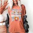 Baseball Ice Cream Drip Wela Of The Birthday Boy Women's Comfort Colors T-Shirt Yam