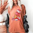 Baseball Ice Cream Drip Youth Strawberry Baseball Red Women's Comfort Colors T-Shirt Yam Baseball Ice Cream Drip Youth Strawberry Baseball Red Women's Comfort Colors T-Shirt Yam