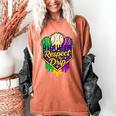 Baseball Ice Cream Respect The Drip Mardi Gras Carnival Boys Women's Comfort Colors T-Shirt Yam