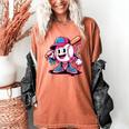 Baseball Ice Cream Shirt Cool Baseball Drip For Boys Women's Comfort Colors T-Shirt Yam Baseball Ice Cream Shirt Cool Baseball Drip For Boys Women's Comfort Colors T-Shirt Yam