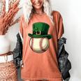 Baseball Leprechaun Hat Saint Patrick Retro Women's Comfort Colors T-Shirt Yam Baseball Leprechaun Hat Saint Patrick Retro Women's Comfort Colors T-Shirt Yam