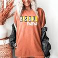 Baseball Mama Yellow Leopard Print Baseball Mom Gear Sports Women's Comfort Colors T-Shirt Yam Baseball Mama Yellow Leopard Print Baseball Mom Gear Sports Women's Comfort Colors T-Shirt Yam