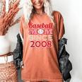 Baseball Mom Since 2008 Women's Comfort Colors T-Shirt Yam Baseball Mom Since 2008 Women's Comfort Colors T-Shirt Yam