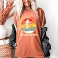 Baseball Mom I Created A Monster He Calls Me Mom Women's Comfort Colors T-Shirt Yam