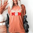 Baseball Mom Cute Letter Print Women Cute Mother's Day Women's Comfort Colors T-Shirt Yam Baseball Mom Cute Letter Print Women Cute Mother's Day Women's Comfort Colors T-Shirt Yam