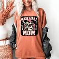 Baseball Mom Dog Mother's In My Baseball Mom Era Women's Comfort Colors T-Shirt Yam Baseball Mom Dog Mother's In My Baseball Mom Era Women's Comfort Colors T-Shirt Yam
