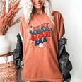 In My Baseball Mom Era Groovy Mom Baseball Mama Mother's Day Women's Comfort Colors T-Shirt Yam In My Baseball Mom Era Groovy Mom Baseball Mama Mother's Day Women's Comfort Colors T-Shirt Yam