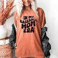 In My Baseball Mom Era Groovy Women's Comfort Colors T-Shirt Yam In My Baseball Mom Era Groovy Women's Comfort Colors T-Shirt Yam
