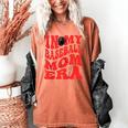 In My Baseball Mom Era Red Women's Comfort Colors T-Shirt Yam In My Baseball Mom Era Red Women's Comfort Colors T-Shirt Yam