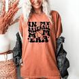 In My Baseball Mom Era Retro Groovy Sports Parent Women's Comfort Colors T-Shirt Yam
