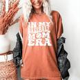 In My Baseball Mom Era Retro Groovy Baseball Women's Comfort Colors T-Shirt Yam In My Baseball Mom Era Retro Groovy Baseball Women's Comfort Colors T-Shirt Yam