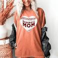 Baseball Mom Heart Love Mother's Day Game Day Support Women's Comfort Colors T-Shirt Yam Baseball Mom Heart Love Mother's Day Game Day Support Women's Comfort Colors T-Shirt Yam