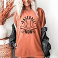 Baseball Mom Homerun Best Mom Sport Athlete Women's Comfort Colors T-Shirt Yam