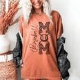 Baseball Mom Leopard Women's Comfort Colors T-Shirt Yam Baseball Mom Leopard Women's Comfort Colors T-Shirt Yam