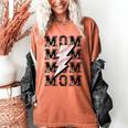 Baseball MOM Lightning Bolt Tshirt Retro Women's Comfort Colors T-Shirt Yam