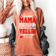 Baseball Mom Mama Baseball Lover Sport Mother's Day Women's Comfort Colors T-Shirt Yam