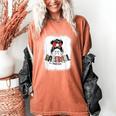 Baseball Mom Messy Bun Mommy Baseball Player Women's Comfort Colors T-Shirt Yam Baseball Mom Messy Bun Mommy Baseball Player Women's Comfort Colors T-Shirt Yam