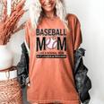 Baseball Mom Not Like a Normal Mom Baseball Mama Women's Comfort Colors T-Shirt Yam