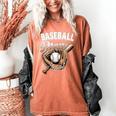 Baseball Mom Baseball Player Women's Comfort Colors T-Shirt Yam
