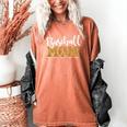 Baseball Mom Sport Baseball Lover Mother's Day Women's Comfort Colors T-Shirt Yam