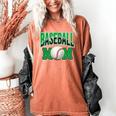 Baseball Mom Sports Green Women's Comfort Colors T-Shirt Yam Baseball Mom Sports Green Women's Comfort Colors T-Shirt Yam