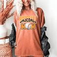 Baseball Mom Sports Orange Women's Comfort Colors T-Shirt Yam Baseball Mom Sports Orange Women's Comfort Colors T-Shirt Yam