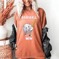 Baseball Mom Sports Quote Women's Comfort Colors T-Shirt Yam