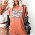Baseball Mom Squad Women's Comfort Colors T-Shirt Yam Baseball Mom Squad Women's Comfort Colors T-Shirt Yam