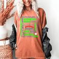 Baseball Mom Traits For Great Mothers Grey And Green Women's Comfort Colors T-Shirt Yam