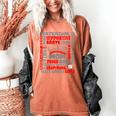 Baseball Mom Traits For Great Mothers Grey And Red Women's Comfort Colors T-Shirt Yam Baseball Mom Traits For Great Mothers Grey And Red Women's Comfort Colors T-Shirt Yam