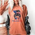 Baseball Mom USA American Flag 4th Of July Women's Comfort Colors T-Shirt Yam Baseball Mom USA American Flag 4th Of July Women's Comfort Colors T-Shirt Yam