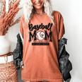Baseball Mom Varsity Baseball Mama Cute Mother's Day Women's Comfort Colors T-Shirt Yam Baseball Mom Varsity Baseball Mama Cute Mother's Day Women's Comfort Colors T-Shirt Yam