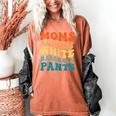 Baseball Moms Against Baseball Pants Groovy Softball Women's Comfort Colors T-Shirt Yam