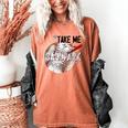 Baseball Moms Cute Take Me To The Ballpark Sports Athletic Women's Comfort Colors T-Shirt Yam Baseball Moms Cute Take Me To The Ballpark Sports Athletic Women's Comfort Colors T-Shirt Yam