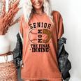 Baseball Senior Mom 2026 The Final Inning Women's Comfort Colors T-Shirt Yam Baseball Senior Mom 2026 The Final Inning Women's Comfort Colors T-Shirt Yam