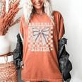 Baseball Sister Women's Comfort Colors T-Shirt Yam Baseball Sister Women's Comfort Colors T-Shirt Yam